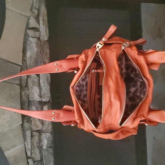 ❤️Last Chance !! B. Makowsky Genuine Leather Satchel Bag - Picture 4 of 17